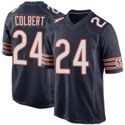 Men's Adrian Colbert Chicago Bears No.24 Game Team Color Jersey - Navy