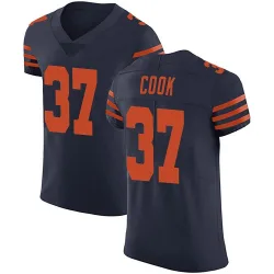 Men's Alex Cook Chicago Bears No.37 Elite Alternate Vapor Untouchable Jersey - Navy Blue