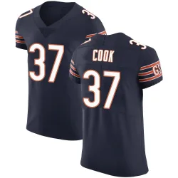 Men's Alex Cook Chicago Bears No.37 Elite Team Color Vapor Untouchable Jersey - Navy