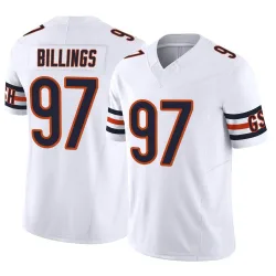 Men's Andrew Billings Chicago Bears No.97 Limited Vapor F.U.S.E. Jersey - White
