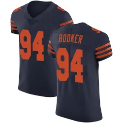 Men's Austin Booker Chicago Bears No.94 Elite Alternate Vapor Untouchable Jersey - Navy Blue