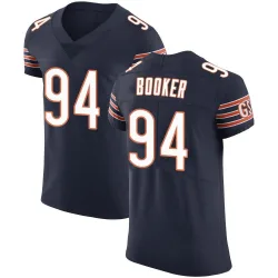 Men's Austin Booker Chicago Bears No.94 Elite Team Color Vapor Untouchable Jersey - Navy