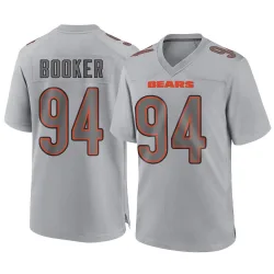 Men's Austin Booker Chicago Bears No.94 Game Atmosphere Fashion Jersey - Gray
