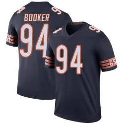 Men's Austin Booker Chicago Bears No.94 Legend Color Rush Jersey - Navy