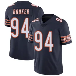 Men's Austin Booker Chicago Bears No.94 Limited Team Color Vapor Untouchable Jersey - Navy