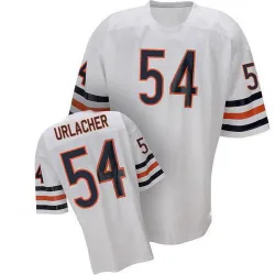 Men's Brian Urlacher Chicago Bears No.54 Authentic Throwback Jersey - White