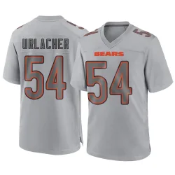 Men's Brian Urlacher Chicago Bears No.54 Game Atmosphere Fashion Jersey - Gray