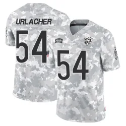 Men's Brian Urlacher Chicago Bears No.54 Limited 2024 Salute to Service Jersey - Arctic Camo