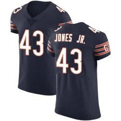 Men's Carl Jones Jr. Chicago Bears No.43 Elite Team Color Vapor Untouchable Jersey - Navy