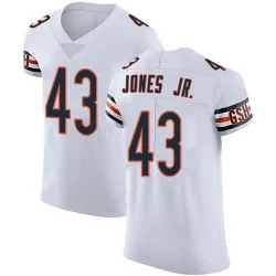 Men's Carl Jones Jr. Chicago Bears No.43 Elite Vapor Untouchable Jersey - White