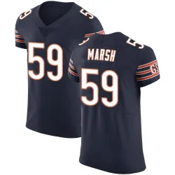 Men's Cassius Marsh Chicago Bears No.59 Elite Team Color Vapor Untouchable Jersey - Navy
