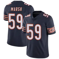 Men's Cassius Marsh Chicago Bears No.59 Limited Team Color Vapor Untouchable Jersey - Navy