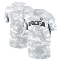 Men's Chicago Bears No. 2024 Salute To Service Performance T-Shirt - Arctic Camo