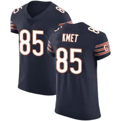 Men's Cole Kmet Chicago Bears No.85 Elite Team Color Vapor Untouchable Jersey - Navy