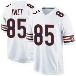 Men's Cole Kmet Chicago Bears No.85 Game Jersey - White