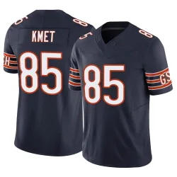 Men's Cole Kmet Chicago Bears No.85 Limited Vapor F.U.S.E. Jersey - Navy