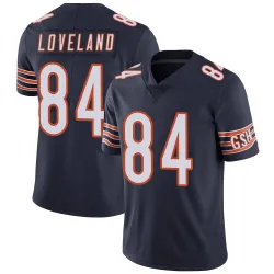 Men's Colston Loveland Chicago Bears No.84 Limited Team Color Vapor Untouchable Jersey - Navy