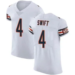 Men's D'Andre Swift Chicago Bears No.4 Elite Vapor Untouchable Jersey - White