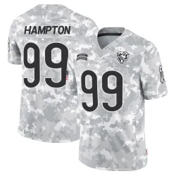 Men's Dan Hampton Chicago Bears No.99 Limited 2024 Salute to Service Jersey - Arctic Camo