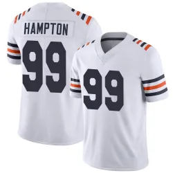 Men's Dan Hampton Chicago Bears No.99 Limited Alternate Classic Vapor Jersey - White