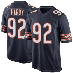 Men's Daniel Hardy Chicago Bears No.92 Game Team Color Jersey - Navy