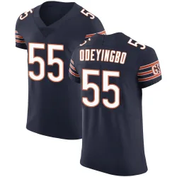 Men's Dayo Odeyingbo Chicago Bears No.55 Elite Team Color Vapor Untouchable Jersey - Navy