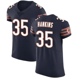 Men's Deion Hankins Chicago Bears No.35 Elite Team Color Vapor Untouchable Jersey - Navy