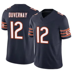 Men's Devin Duvernay Chicago Bears No.12 Limited Vapor F.U.S.E. Jersey - Navy