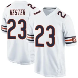 Men's Devin Hester Chicago Bears No.23 Game Jersey - White