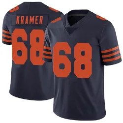 Men's Doug Kramer Jr. Chicago Bears No.68 Limited Alternate Vapor Untouchable Jersey - Navy Blue