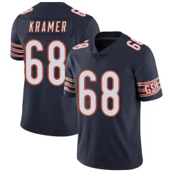 Men's Doug Kramer Jr. Chicago Bears No.68 Limited Team Color Vapor Untouchable Jersey - Navy