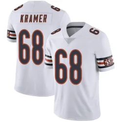 Men's Doug Kramer Jr. Chicago Bears No.68 Limited Vapor Untouchable Jersey - White