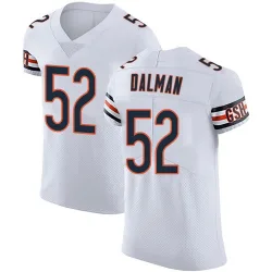 Men's Drew Dalman Chicago Bears No.52 Elite Vapor Untouchable Jersey - White