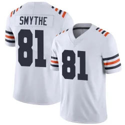 Men's Durham Smythe Chicago Bears No.81 Limited Alternate Classic Vapor Jersey - White