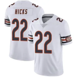 Men's Elijah Hicks Chicago Bears No.22 Limited Vapor Untouchable Jersey - White