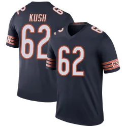 Men's Eric Kush Chicago Bears No.62 Legend Color Rush Jersey - Navy