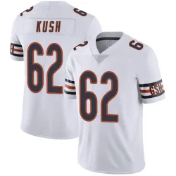 Men's Eric Kush Chicago Bears No.62 Limited Vapor Untouchable Jersey - White