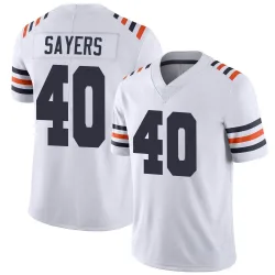 Men's Gale Sayers Chicago Bears No.40 Limited Alternate Classic Vapor Jersey - White