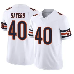 Men's Gale Sayers Chicago Bears No.40 Limited Vapor F.U.S.E. Jersey - White