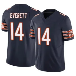 Men's Gerald Everett Chicago Bears No.14 Limited Vapor F.U.S.E. Jersey - Navy