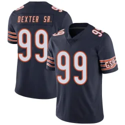 Men's Gervon Dexter Sr. Chicago Bears No.99 Limited Team Color Vapor Untouchable Jersey - Navy