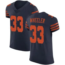 Men's Ian Wheeler Chicago Bears No.33 Elite Alternate Vapor Untouchable Jersey - Navy Blue