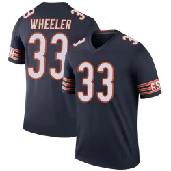 Men's Ian Wheeler Chicago Bears No.33 Legend Color Rush Jersey - Navy