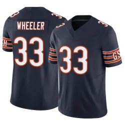 Men's Ian Wheeler Chicago Bears No.33 Limited Vapor F.U.S.E. Jersey - Navy