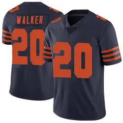 Men's Jahdae Walker Chicago Bears No.20 Limited Alternate Vapor Untouchable Jersey - Navy Blue