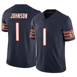 Men's Jaylon Johnson Chicago Bears No.1 Limited Vapor F.U.S.E. Jersey - Navy