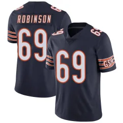 Men's Jereme Robinson Chicago Bears No.69 Limited Team Color Vapor Untouchable Jersey - Navy