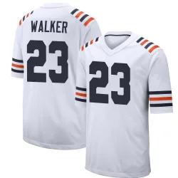 Men's Jeremiah Walker Chicago Bears No.23 Game Alternate Classic Jersey - White