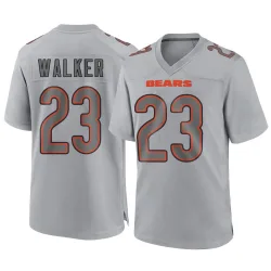 Men's Jeremiah Walker Chicago Bears No.23 Game Atmosphere Fashion Jersey - Gray