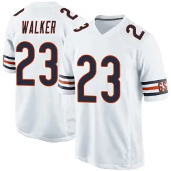 Men's Jeremiah Walker Chicago Bears No.23 Game Jersey - White